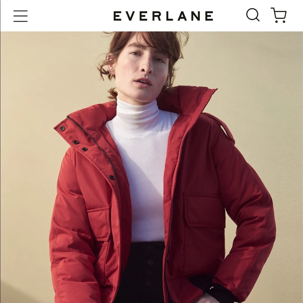 Everlane The ReNew Heavyweight Bomber jacket